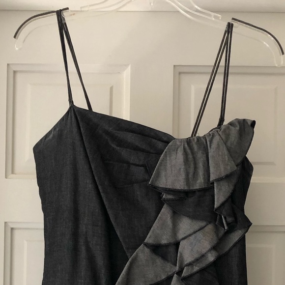 Jon Teri Denim Ruffle Dress - Picture 5 of 8